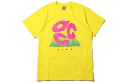 Футболка Nike T Shirt Men's European Leather Yellow