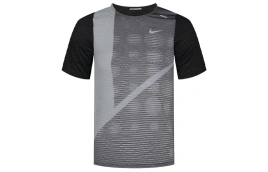 Футболка Nike T-Shirt Men's Black Gray Color