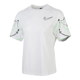 Футболка Nike Drop Shoulder Sleeve T Shirt Women's White