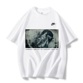 Футболка Nike Drop Shoulder Sleeve T Shirt Unisex White