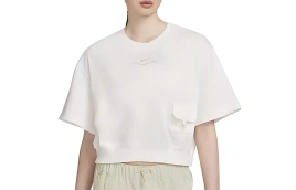 Футболка Nike Drop Shoulder Sleeve T Shirt Women's Sail White