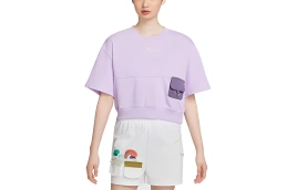 Футболка Nike Drop Shoulder Sleeve T Shirt Women's Lavender
