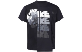 Футболка Nike X Sacai Hybrid T Shirt 'Black'