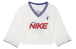 Футболка Nike Sportswear Women'ss V-Neck Pullover Sporty Casual T-Shirt White