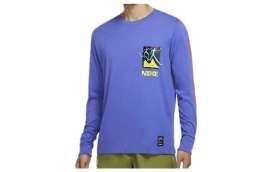 Футболка Nike T Shirt Men's Rush Grass Purple