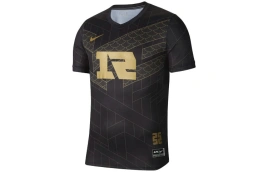 Футболка Nike X LPL Crossover RNG League Of Legends Pro League Teams Quick Dry Short Sleeve T-Shirt Gold