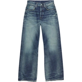 Штаны Acne Studios Logo Patch Straight Leg Jeans