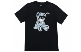 Футболка Nike T Shirts Unisex Black Blue