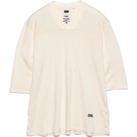 Футболка Nanamica Midshipman Athletic Jersey Tee 'Ecru'