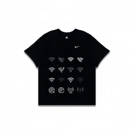 Футболка Nike T-Shirts Men Black