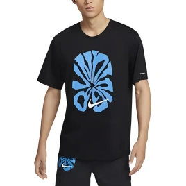 Футболка Nike RISE 365 Run Energy T-Shirt Men's Black/Mountain Peak White