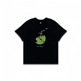 Футболка Nike T-Shirts Men Black