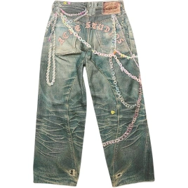 Штаны Acne Studios Wide-leg Jeans