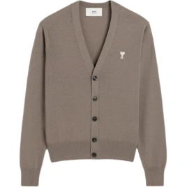 Свитер Ami Paris Ami De Coeur V Neck Cardigan