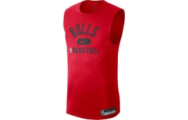 Футболка Nike T Shirt Bulls Team Men's Red