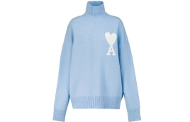 Свитер AMIPARIS FW21 Sweater Unisex Sky Blue