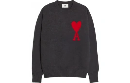 Свитер AMIPARIS Paris Ami De Coeur Crewneck Knitted Jumper