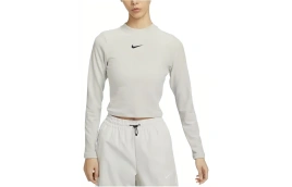 Футболка Nike Women'ss Pullover Cropped Retro Crewneck T-Shirt Beige