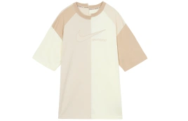 Футболка Nike Women'ss Colorblock Knit Cotton Crewneck T-Shirt Beige