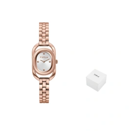 Часы Furla HERITAGE Series Wrist Watch Quartz Movement Stainless Steel Watchband Silver Dial Women's Watch