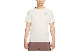 Футболка Nike Dri Fit Trail Solar Chase T Shirt Men's Coconut Milk