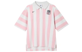 Футболка Nike SportWear Turn-down Collar Short-Sleeve T-shirt Pink