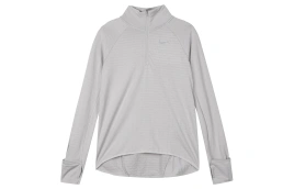 Футболка Nike Therma-FIT Stand Collar Long-Sleeve T-Shirt 'Light Gray'