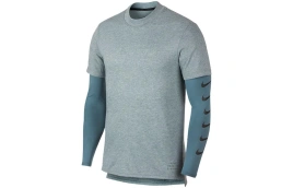 Футболка Nike T Shirts Men Blue Gray