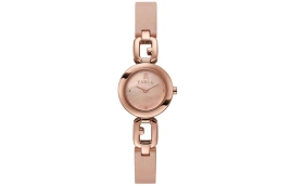Часы Furla Wrist Watch Quartz Movement Genuine Leather Strap 25mm Gold Dial Women's Watch WW00015016L3