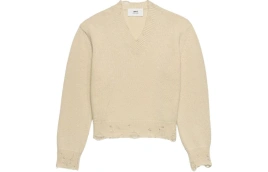 Свитер AMIPARIS FW23 Sweater Unisex Light Beige