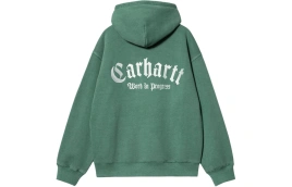 Худи Carhartt WIP Logo Embroidered Drawstring Hoodie