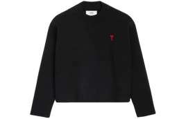 Свитер AMIPARIS SS24 Sweater Unisex Black