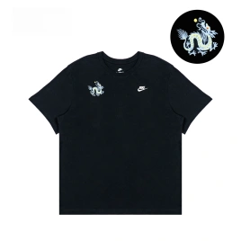 Футболка Nike Drop Shoulder Sleeve T-Shirt Unisex Black
