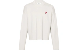 Свитер AMIPARIS Paris Ami De Coeur Logo Embroidered Knitted Jumper